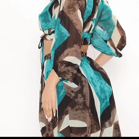 Believe In Us Maxi Skirt Set - Picture 4 of 4